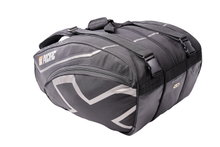 Torba na rakiety tenisowe Pacific X Tour 2XL (torba na rakiety, 3 główne komory, komora termiczna) 2025 czarna/chrom 12 sztuk
